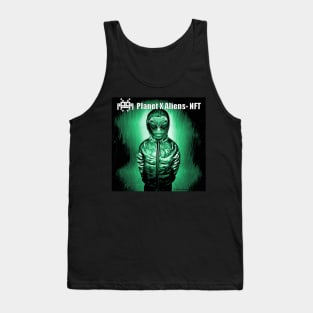 Funny Alien Sci Fi  Meme Tank Top